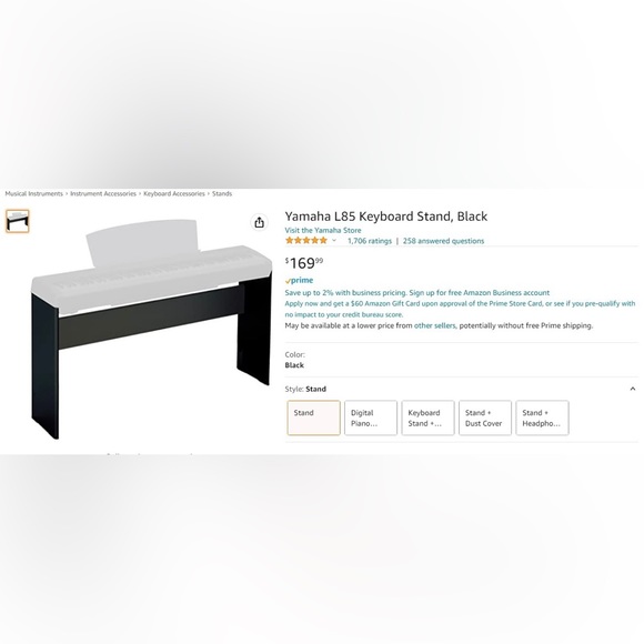 Keyboard Stands - Picture 1 of 2